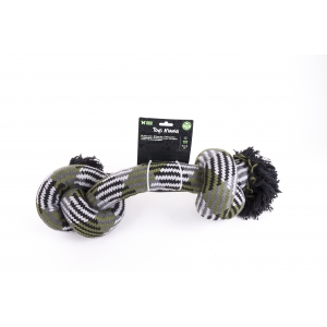 Jouet pour chien - corde 2 nœuds camouflage