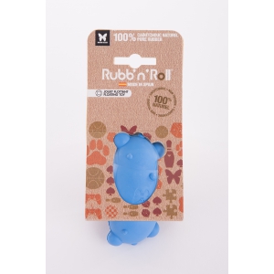 Jouet Rubb'n'Roll flottant - cluster bleu - 10 cm