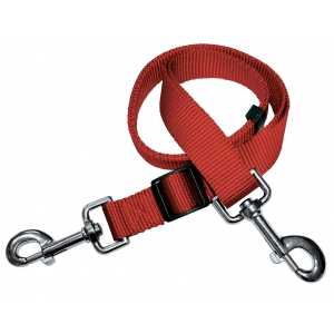 Red nylon shoulder strap for pulser