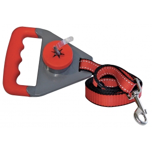 Laisse CITY - avec ramasse crottes - réglable