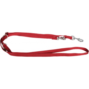 Laisse de dressage 3 positions pour chien - Rubis