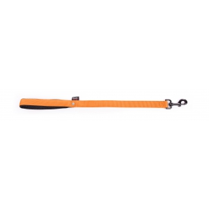 Lead double thickness for dog orange nylon