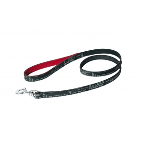 Dog lead grey leather - Boston
