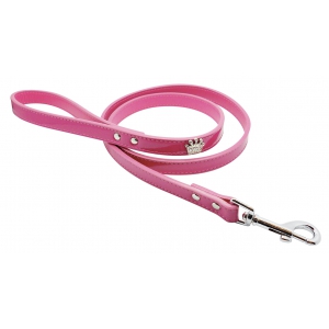 Laisse fantaisie Queen rose - 2 x 100 cm