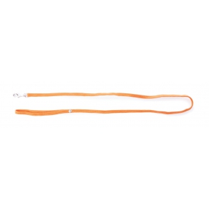 Tubular nylon leash for cats - Orange