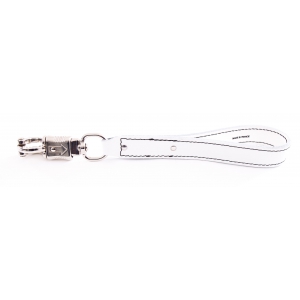 Dog lead white handle