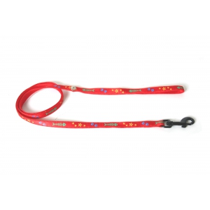 Lead dor cat - Fish & Star - red