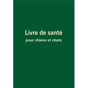 Livre de santé pour chiens et chats