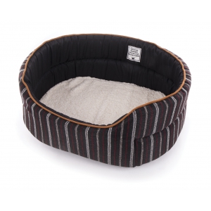 7 oval baskets - Cricket Collection - Black