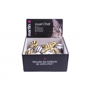 Lot de jouets pour chat - balles léopard