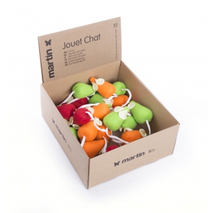 Lot de jouets pour chat - Souris en vrac en feutrine