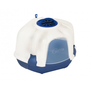 Maison de toilette pour chat - pour coin de pièce