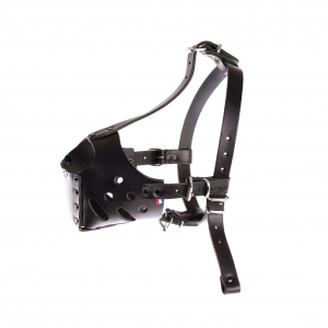 Muselière pour chien - Noir - spécial Amstaff et Rottweiler