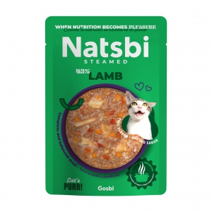 Natsbi chat Agneau 80G - X16