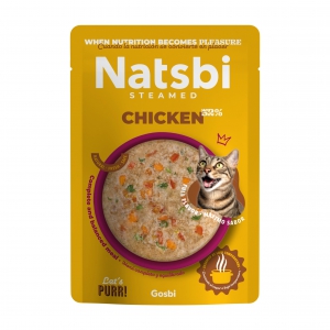 Natsbi chat Poulet 80G - X16