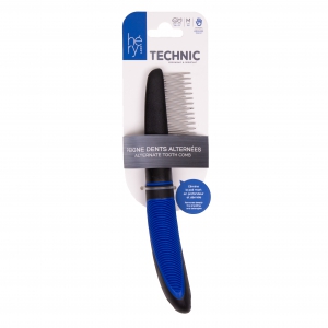 Peigne dents alternées M