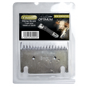 Peigne OPTIMUM 3 mm + Contre-Peigne pour XS660, XS670, CHB200, CH250 et 350