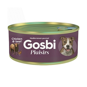 Gosbi Plaisirs Chicken&Beef Lot de 10