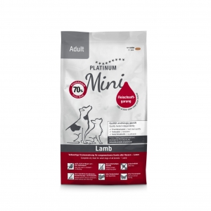 Platinum Adulte Agneau mini pour chien - 900g