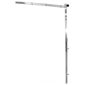 Potence simple réglable - 110 x 75cm - carré de 25mm