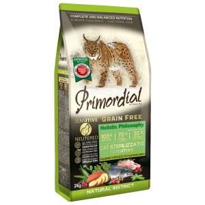 Primordial Saumon pour chat stérilisé Sensible