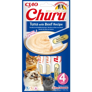 CHURU Tuna and Beef Purée for Cats x12