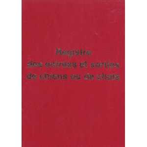 Registre des entrées et sorties pour élevage