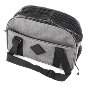 Sac de transport - Collection Croisette - Gris - 37 x 25 x17 cm
