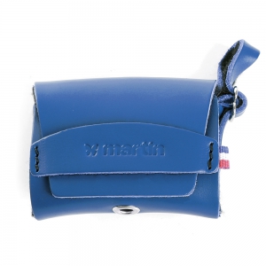 Sac en cuir - Poopidoo - Bleu