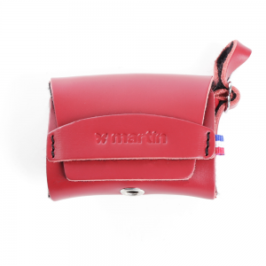 Leather bag - Poopidoo - Red