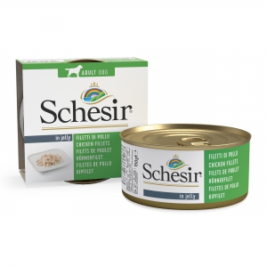 Schésir 10x150g Poulet  Chien en gelée
