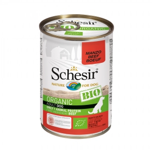 Schésir 6x400g Bœuf BIO Chien