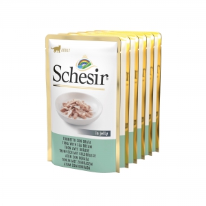 Schésir 6x85g Thon daurade Chat en gelée