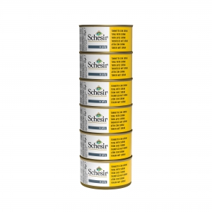 Schésir 6x85g Thon Surimi Chat en gelée 