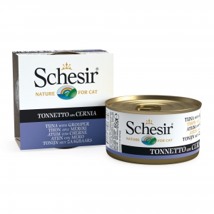 Schésir 14x85g Thon mérou  Chat en gelée