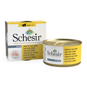 Schésir 14x85g Thon surimi  Chat en gelée