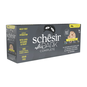 Schesir After Dark - 80g - Paté - Pack variété x12