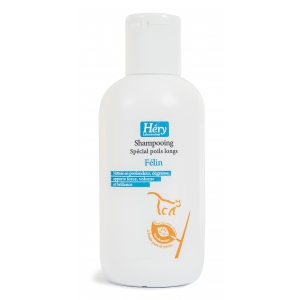 Shampooing chat - poils longs - Héry 125ml 