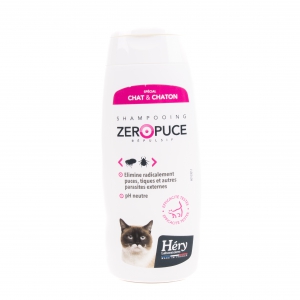 Shampooing chat - Zéro Puce - Hery 200ml