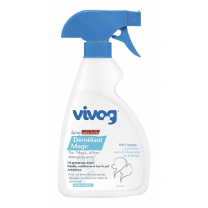 Spray démêlant pour chien et chat - Magic sans huile - Vivog - 500ml