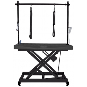 Table électrique Vivog - châssis hyper stable croisé - plateau poly - TA200P - Ardoise