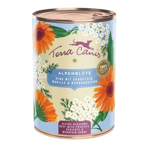 Terra Canis Fleurs des Alpes 400g (x6)
