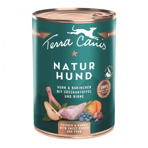 Terra Canis Naturhund Poulet & Lapin 400g (x6)