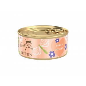 Terra Felis Chaton Poulet 70g (x18)