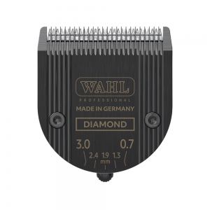 Tête de coupe pour tondeuse Wahl Créativa - Diamond (Carbone) 24 dents réglables 0,7 à 3 mm