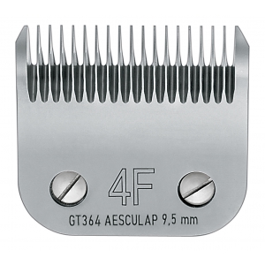 Tête de coupe tondeuse - système Clip - Aesculap Snap On GT364 - N° 4F - 9,5mm