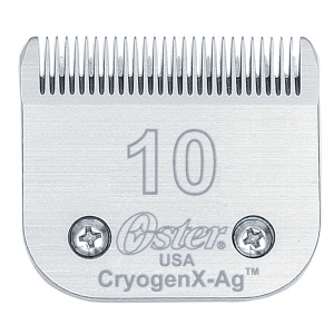 Tête de coupe tondeuse - système Clip - Oster CryogenX-Ag - N° 10 - 1,6mm