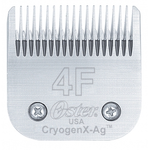 Tête de coupe tondeuse - système Clip - Oster CryogenX-Ag - N° 4F - 9,5mm