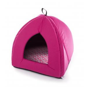 Tipi pour chien et chat - Classic rose - 40cm