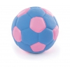 Balle de foot latex - orange/bleu